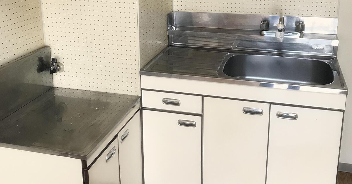 サポートいわき　キッチンのアップ画像