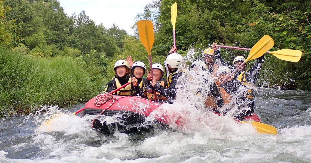 ラフティングの画像