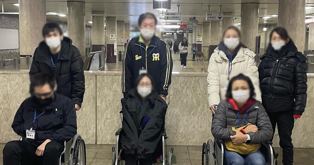 全身性ガイドヘルパー養成研修（記念撮影）