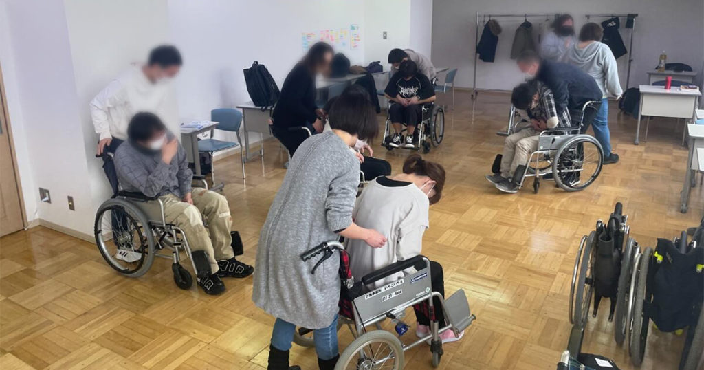 全身性ガイドヘルパー養成研修（教室の様子）
