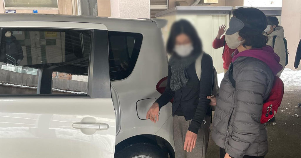 2024年3月同行援護従事者養成研修（一般課程）駐車場の様子