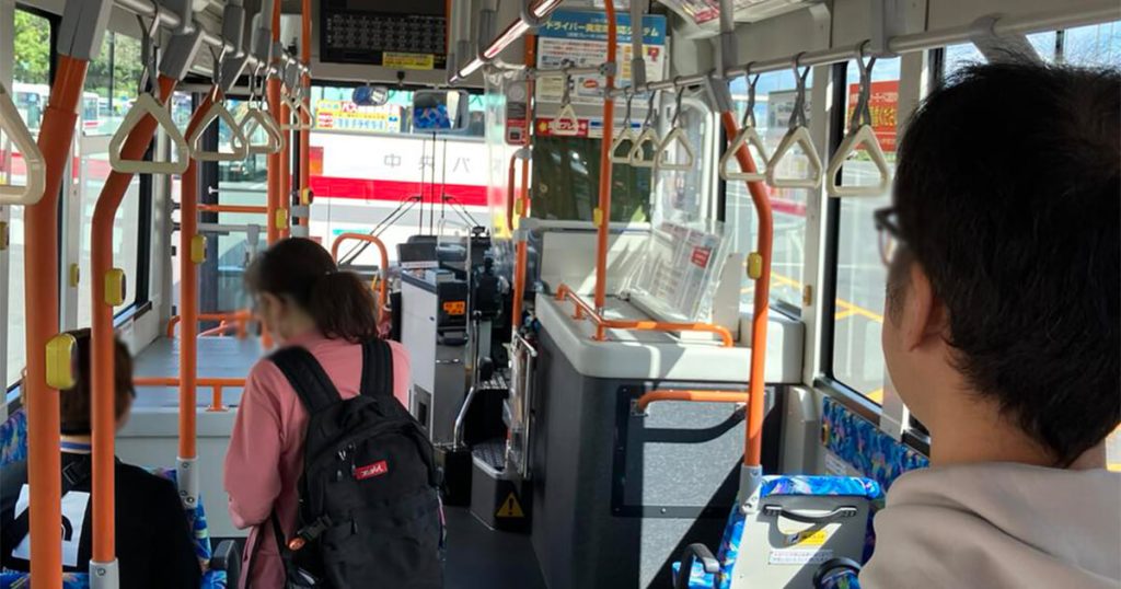 同行援護従事者養成研修/応用課程バスの様子